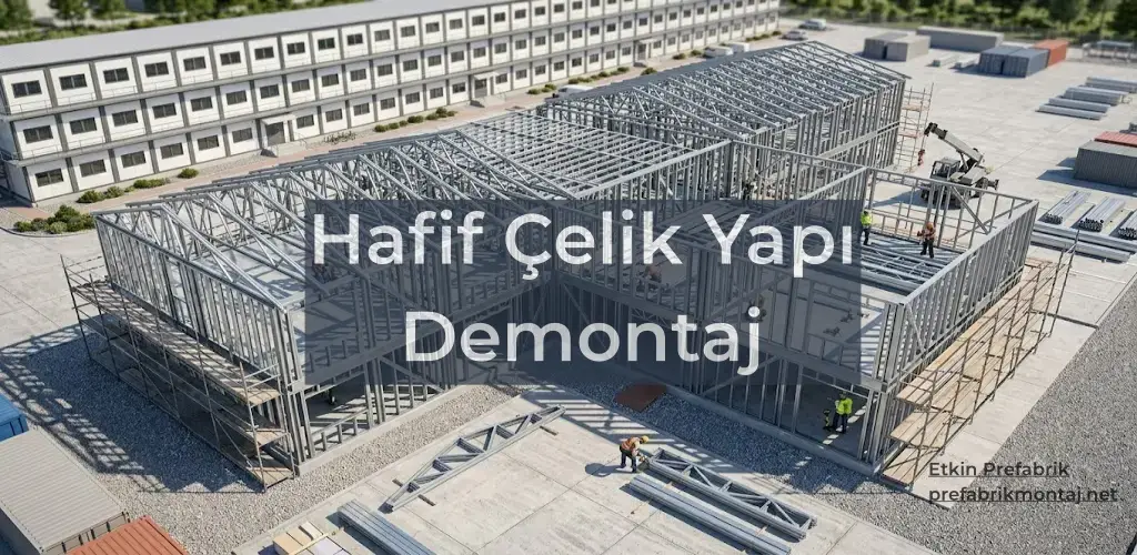 Hafif Çelik Yapı Demontajı