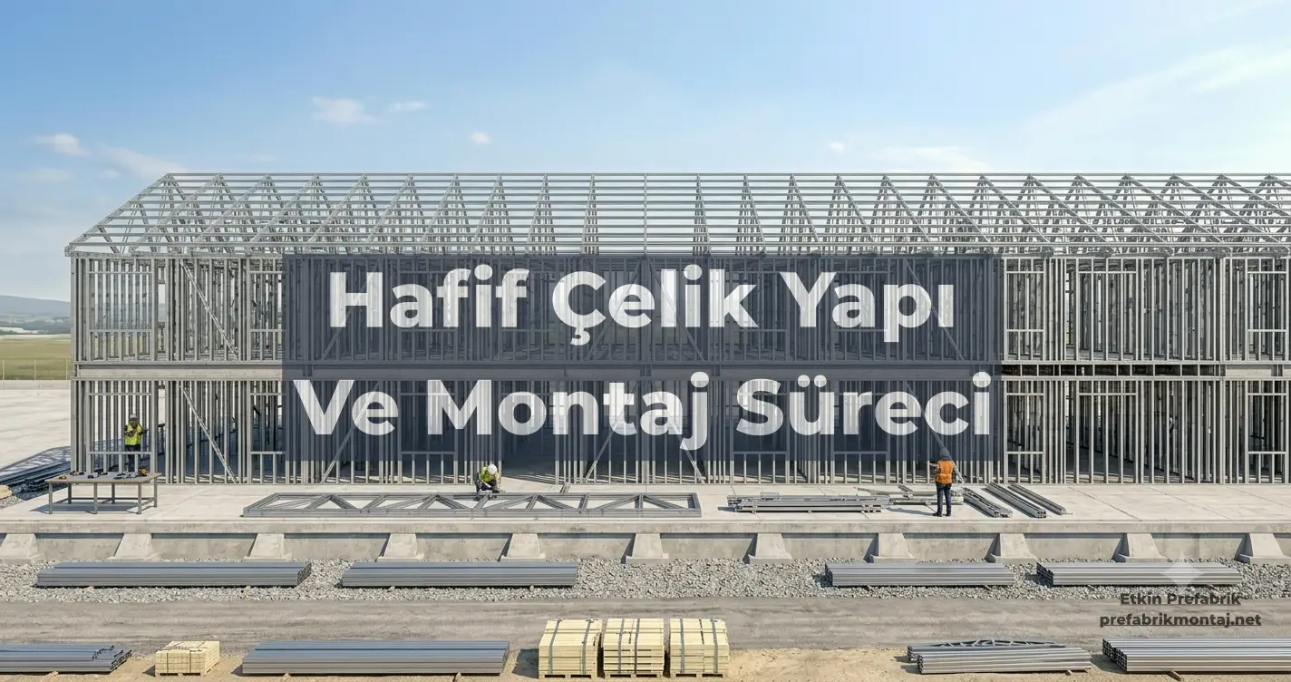Hafif Çelik Yapı Montajı