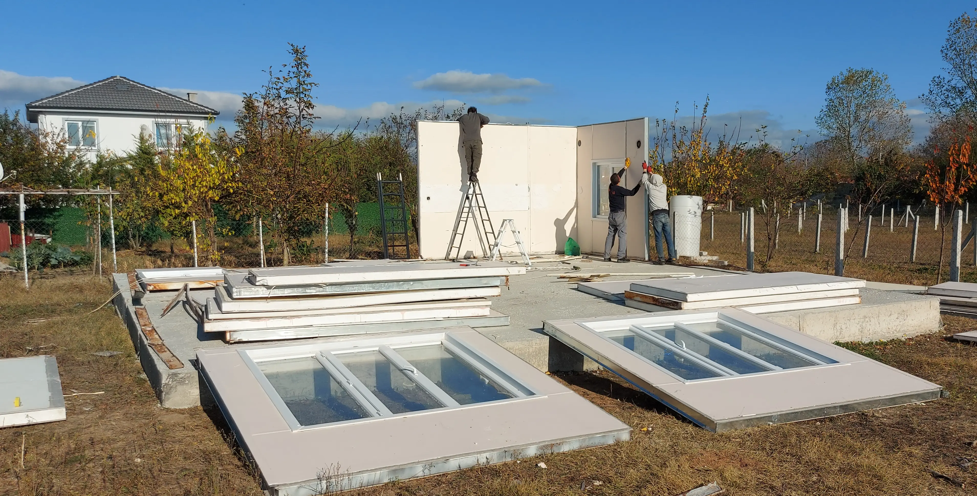Prefabrik Ev Söküm ve Yeniden Kurulum