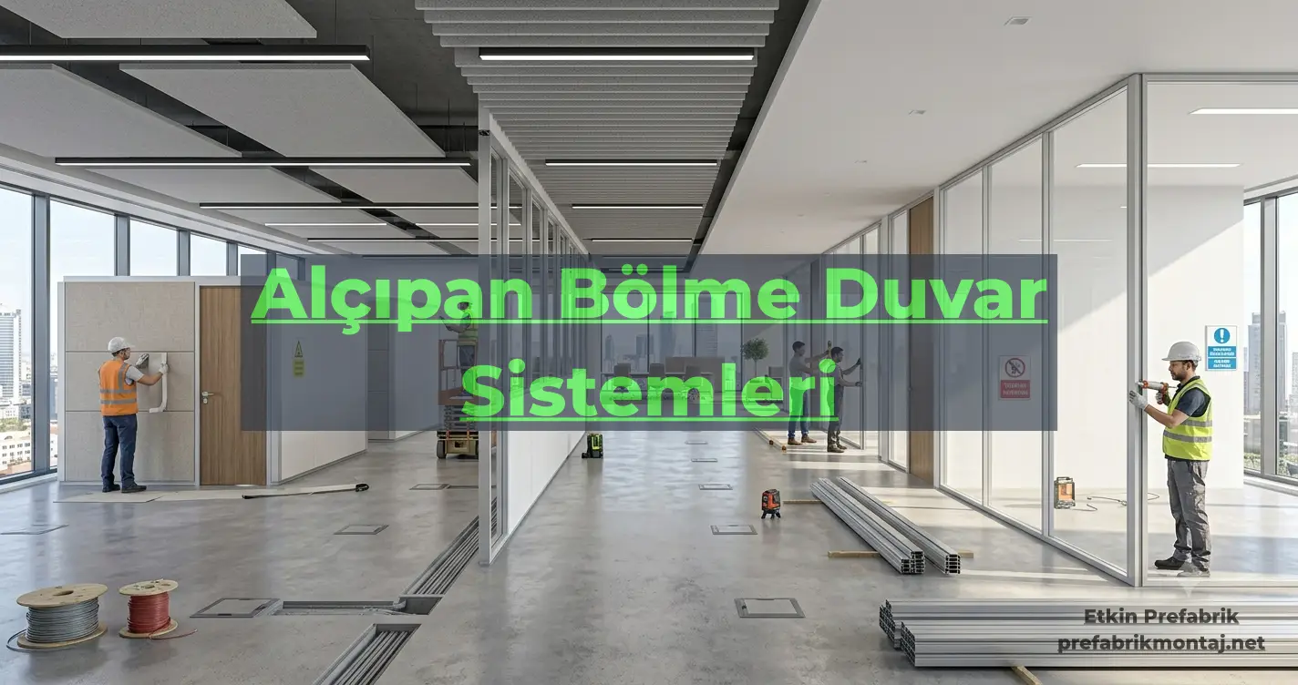 Profesyonel Bölme Duvar İşleri ve Ofis Bölme Sistemleri