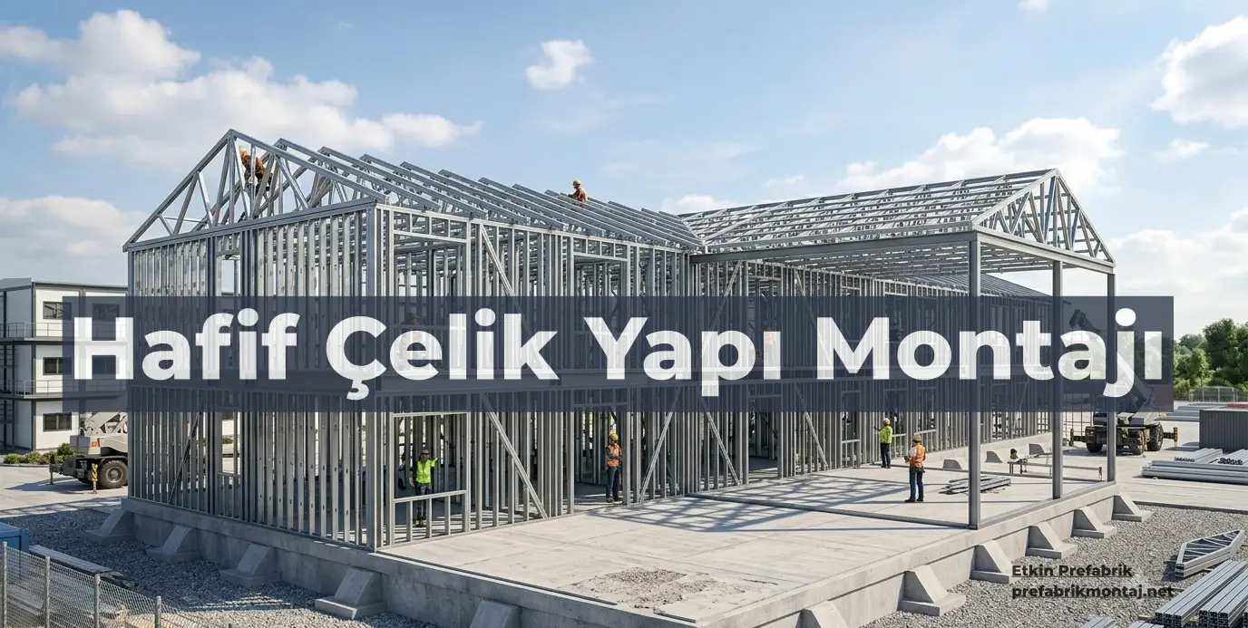 Hafif Çelik Yapı Montajı